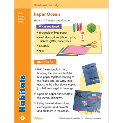 Skill Sharpeners: Science Workbook Grade 2 Paperback