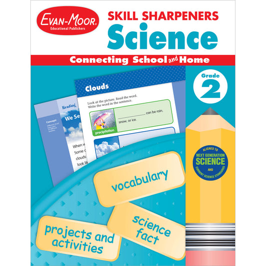 Skill Sharpeners: Science Workbook Grade 2 Paperback