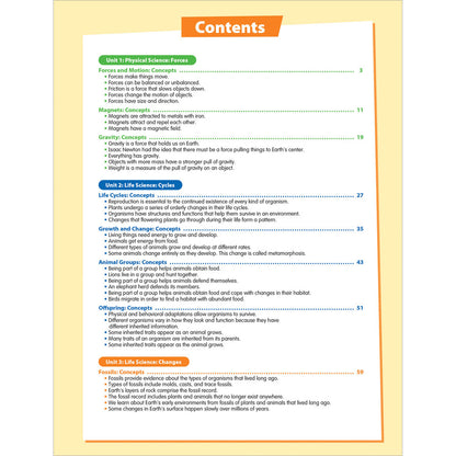 Skill Sharpeners: Science Workbook Grade 3 Paperback
