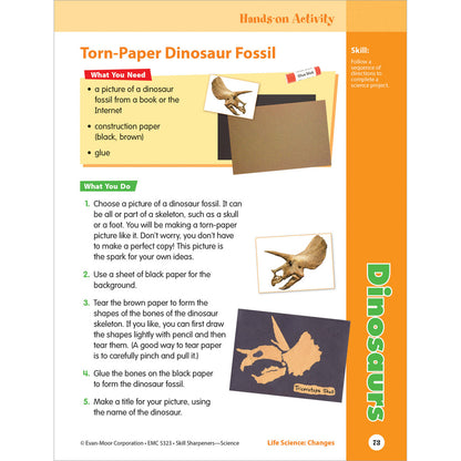 Skill Sharpeners: Science Workbook Grade 3 Paperback