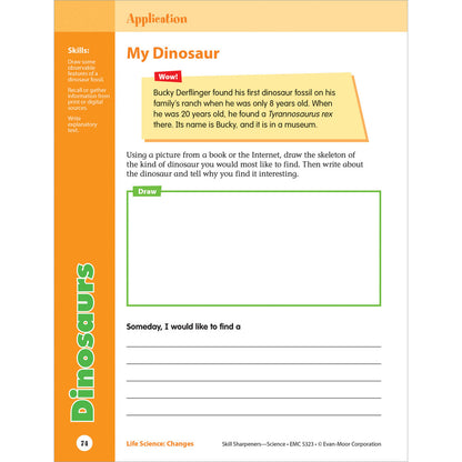 Skill Sharpeners: Science Workbook Grade 3 Paperback