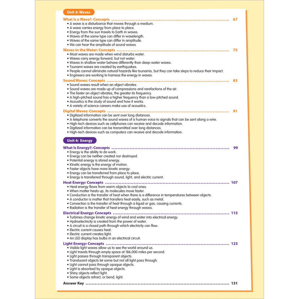 Skill Sharpeners: Science Workbook Grade 4 Paperback