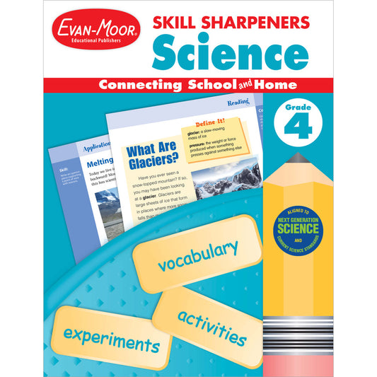 Skill Sharpeners: Science Workbook Grade 4 Paperback