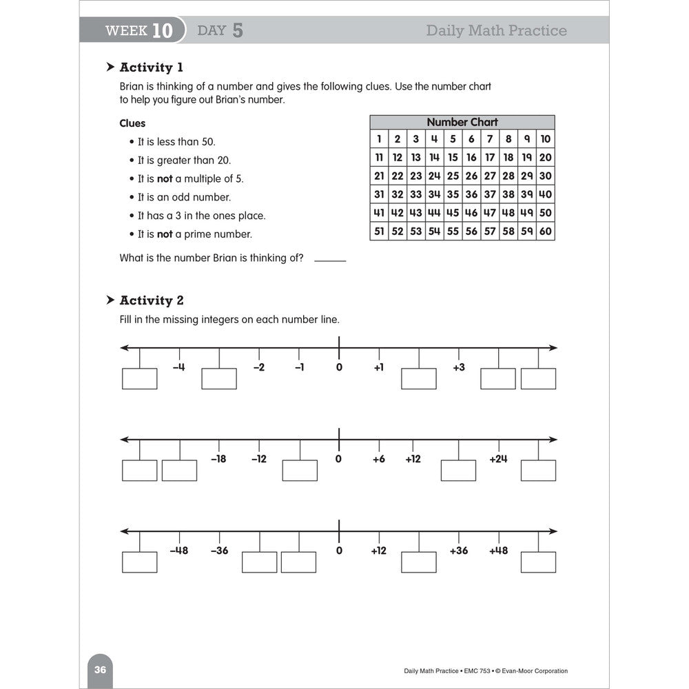 Daily Math Practice, Teacher Resource Book Grade 4 Paperback