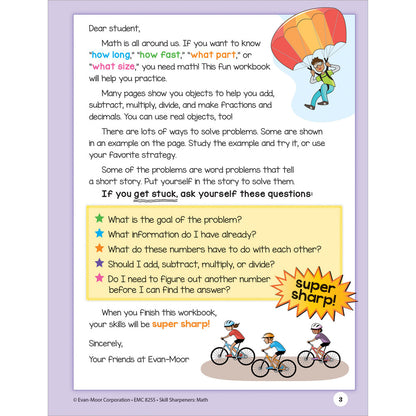 Skill Sharpeners: Math Workbook Grade 5 Paperback