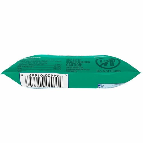 The Clorox Company Clorox Bleach-Free Disinfecting WipesTo-Go Pack, Fresh Scent - Bleach-free, Disinfectant, Antibacterial, Disposable