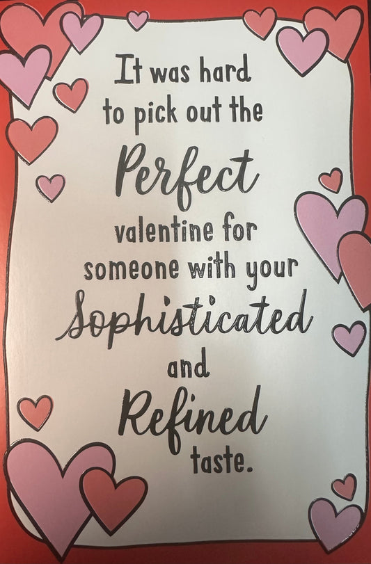 Perfect Valentine's Day Greeting Card [VVT3171]