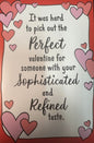 Perfect Valentine's Day Greeting Card [VVT3171]