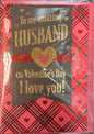 Amazing Husband Valentine's Day Greeting Card [5004C25]