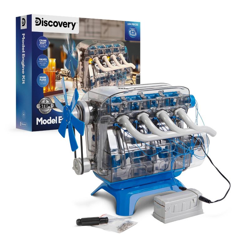 Discovery #Mindblown Model Engine STEM Science Kit