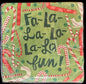 Light and Merry Christmas Theme Beverage Napkins 16 count [319XBV292]