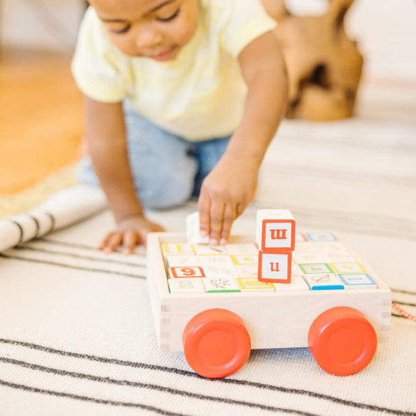 Classic ABC Block Cart (UC)