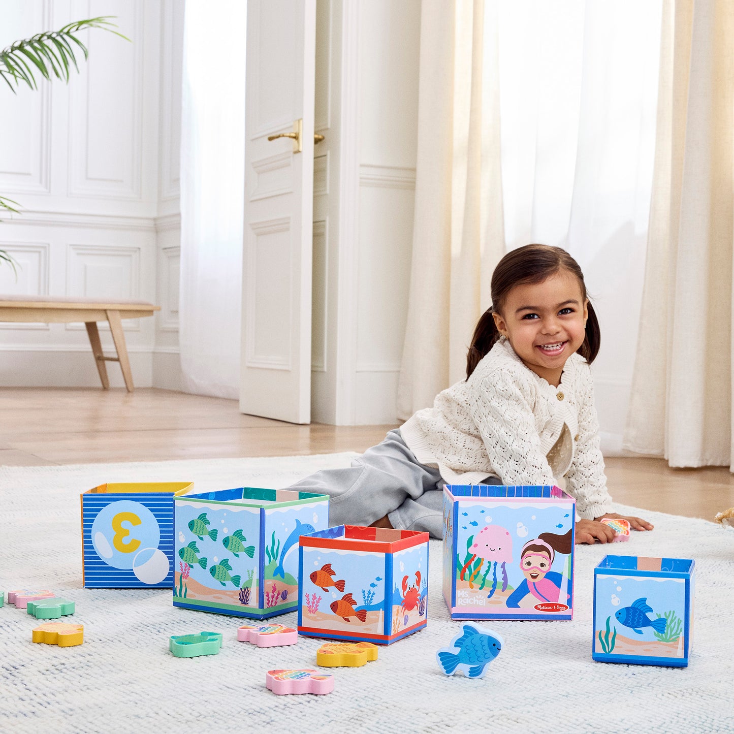 Ms. Rachel Sort & Count Nesting Blocks