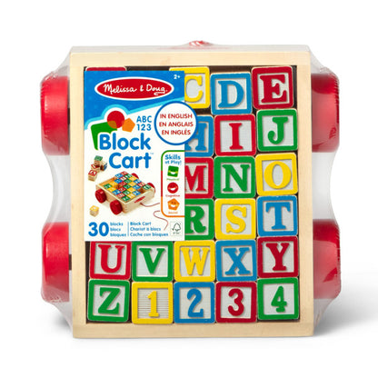 Classic ABC Block Cart (UC)