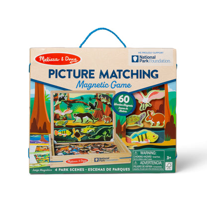 National Parks Picture Matching Magnetic Game