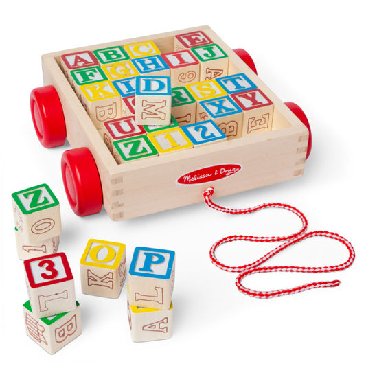 Classic ABC Block Cart (UC)