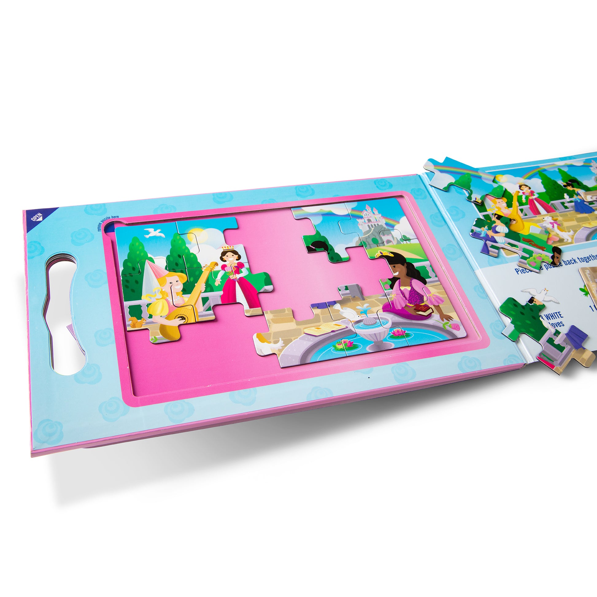 Take Along Magnetic Jigsaw Puzzles - Princesses