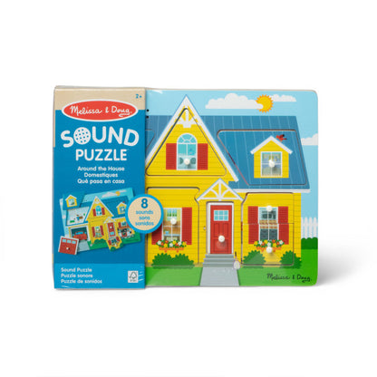 Around the House Sound Puzzle - 8 Pieces