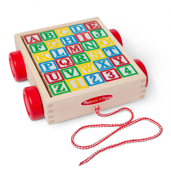 Classic ABC Block Cart (UC)