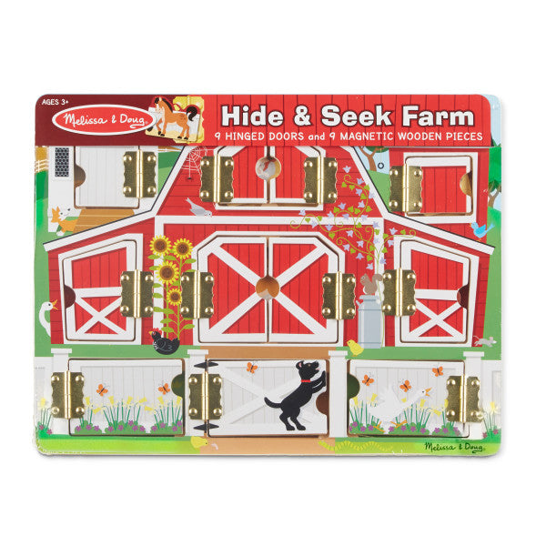 Magnetic Farm Hide & Seek Board