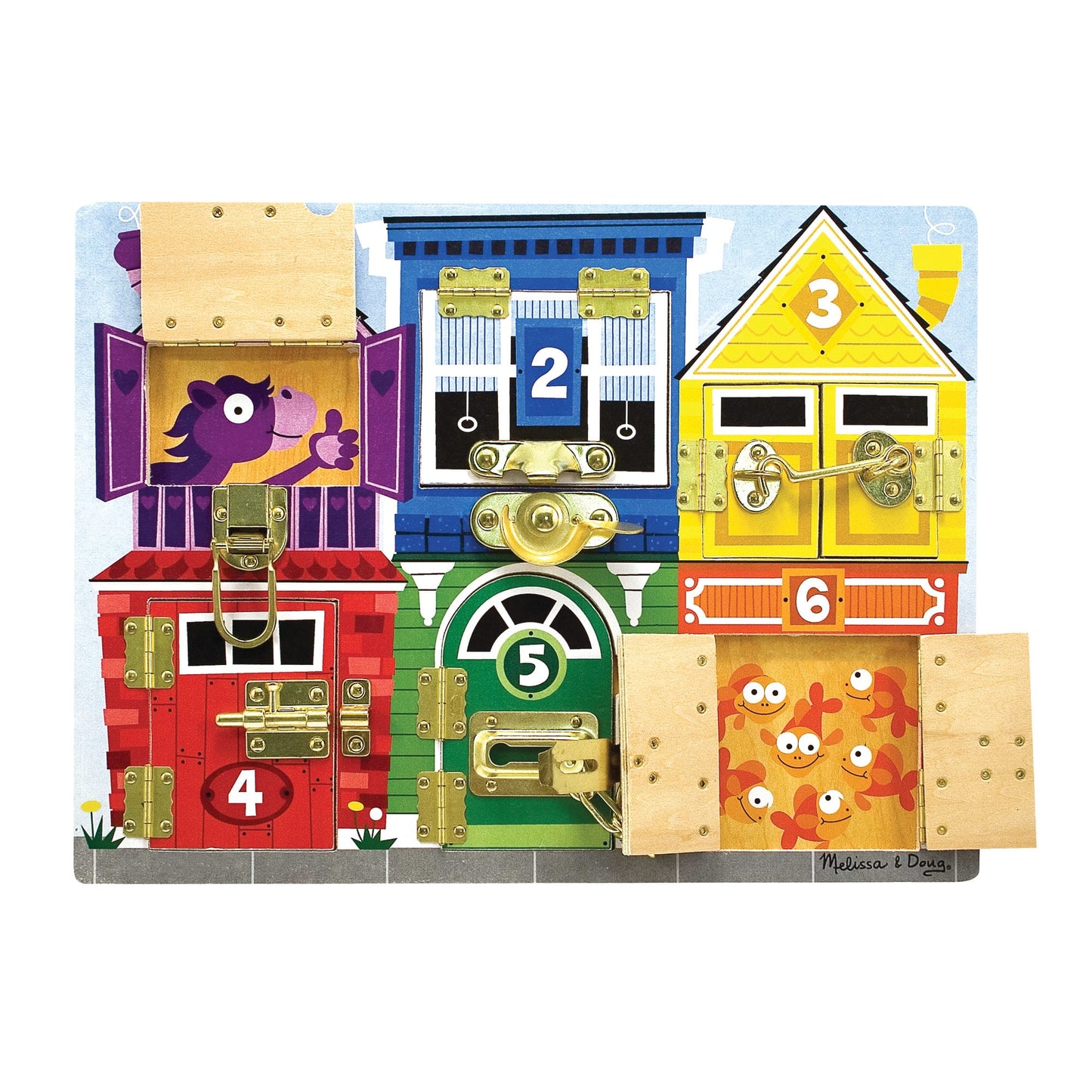 Wooden Latches Board