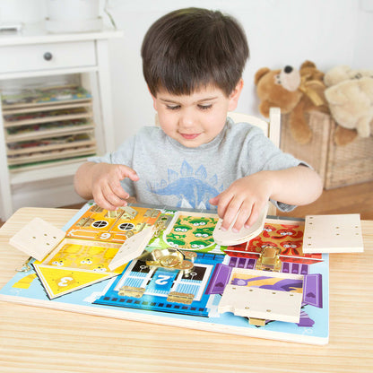 Wooden Latches Board