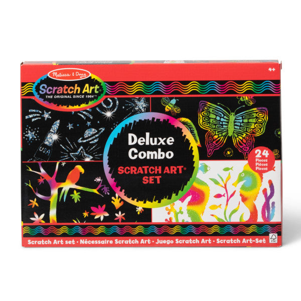 Deluxe Combo Scratch Art Set