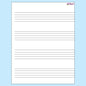 Music Staff Paper Wipe-Off® Chart