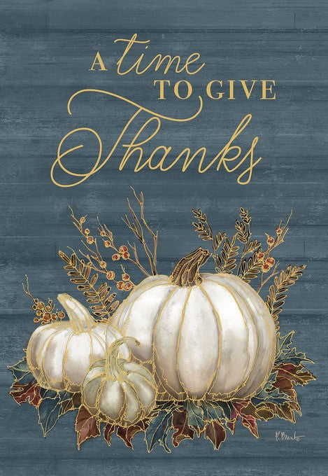A Time to Give Thanks Thanksgiving Greeting Card [THT40145301]