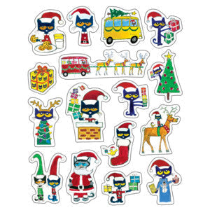 Pete the Cat Christmas Stickers [EP62023]