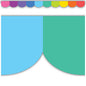 Colorful Scalloped Die-Cut Border Trim [TCR3950]