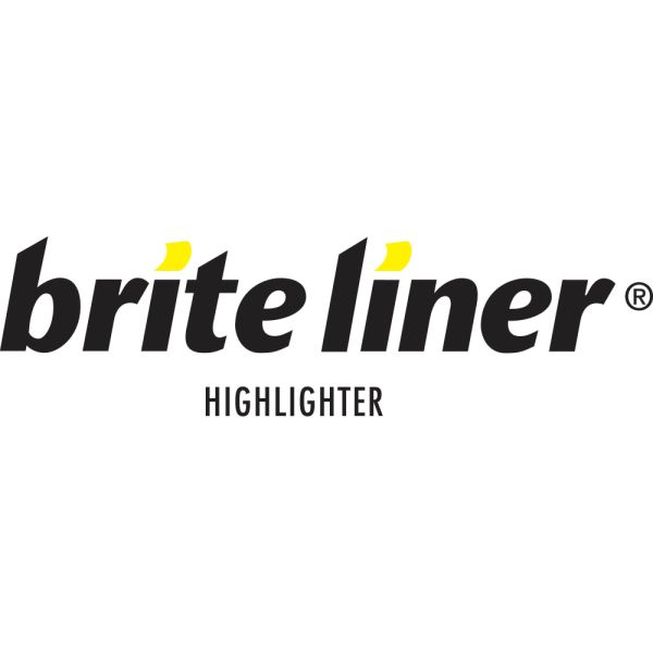 BIC Brite Liner Highlighters Pocket Style, Chisel Point, Assorted, 5-Pack