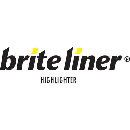 BIC Brite Liner Highlighters Pocket Style, Chisel Point, Assorted, 5-Pack