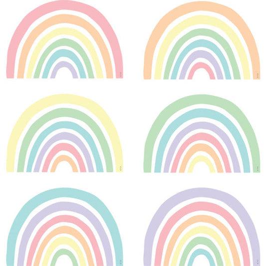 Pastel Pop Rainbows Accents [TCR8443]