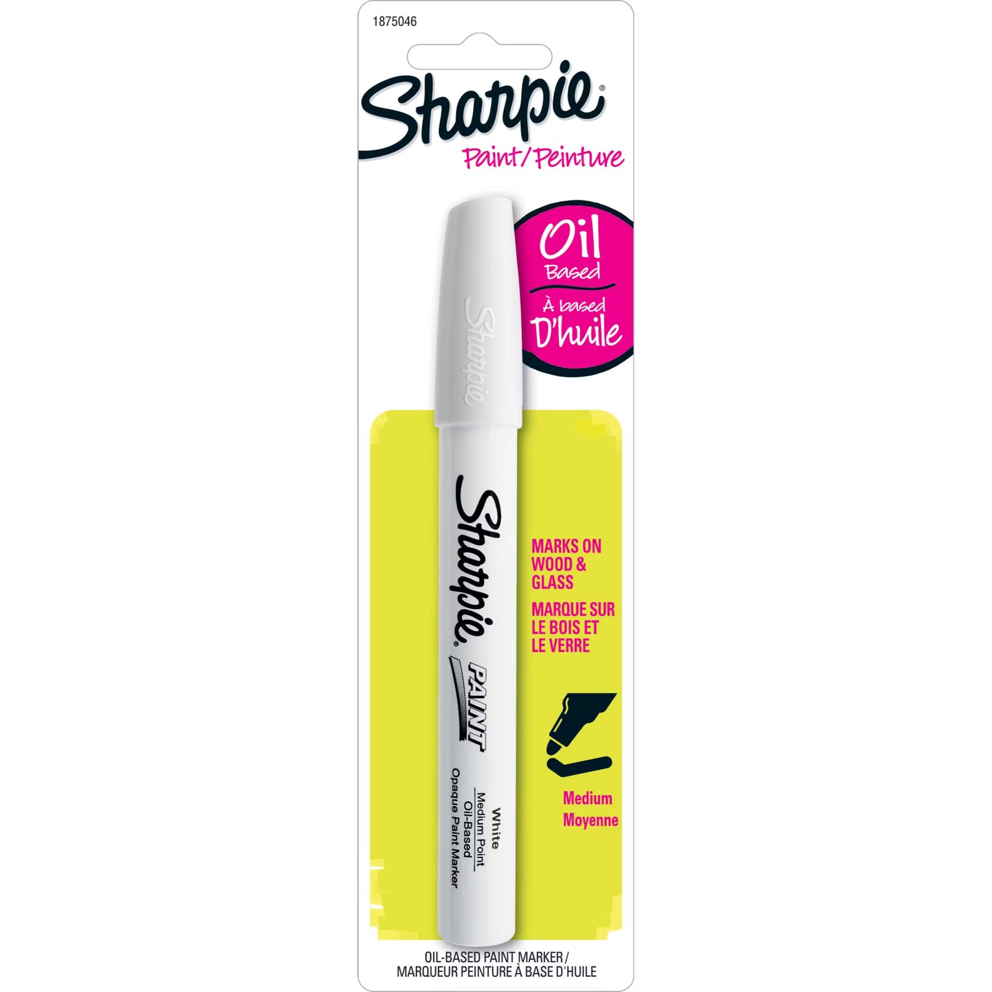 Sharpie Oil Based Paint Medium Marker Point - White Oil Based Ink [1905361]