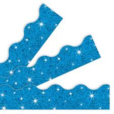 BLUE SPARKLE BURST Terrific Trimmers [T91413]
