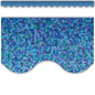 Blue Sparkle Scalloped Border Trim [TCR8794]