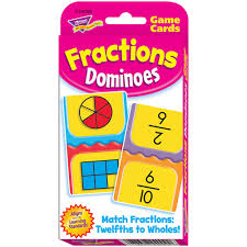 Fractions Dominoes Challenge Cards® [T24009]