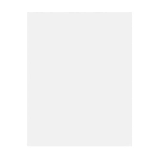Pacon Peacock Railroad Board, 22" x 28", 4-Ply, White, Carton Of 100 Sheets, PAC104225