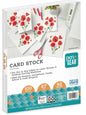 White Cardstock, 8.5" x 11", 67 lb., 100 Sheets [55297]