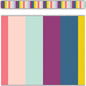 Oh Happy Day Stripes Straight Border Trim TCR9088 [TCR9088]