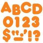 Orange 4-Inch Casual Uppercase Ready Letters [T475]
