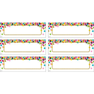 Confetti Labels Magnetic Accents [TCR77013]