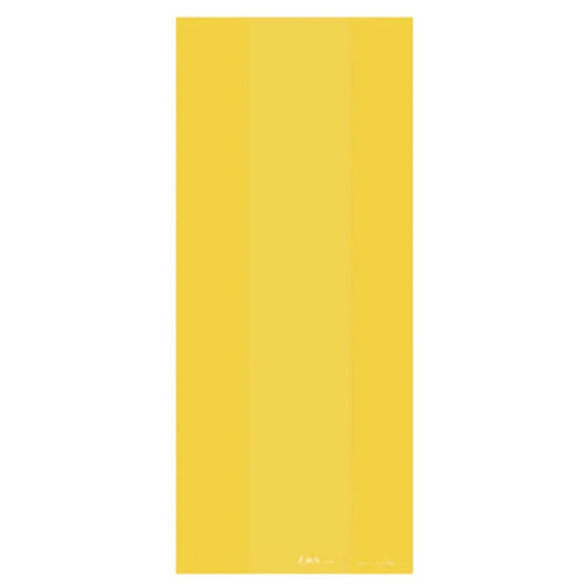 PARTY BAGS YELLOW - 25 COUNT [379500.09]