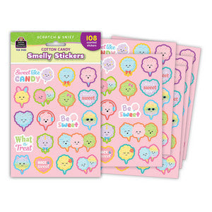 Cotton Candy Smelly Stickers [TCR9455]