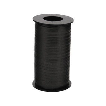 BLACK Curling Ribbon 3/16" x 500yd [CR126]
