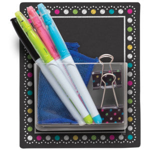 Clingy Thingies Chalkboard Brights Storage Pocket [TCR77377]