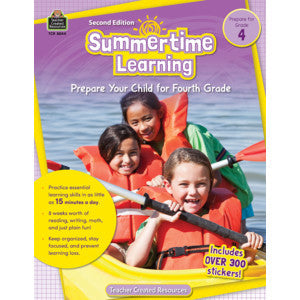 Summertime Learning Grade 4 [TCR8844]