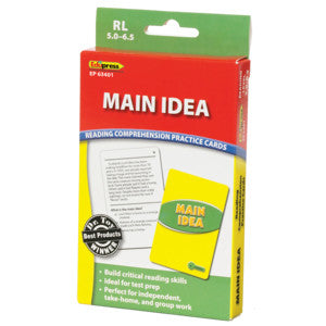 Main Idea Practice Cards Green Level [TCR63401]