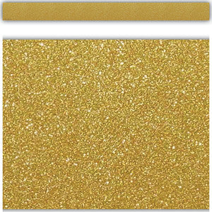 Gold Shimmer Straight Border Trim [TCR5627]